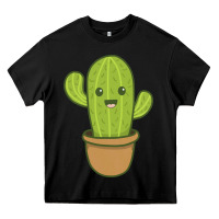 Black happy cactus hug me please Heavy Core Tee - artisFamous