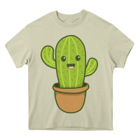 Mossy happy cactus hug me please Heavy Core Tee - artisFamous