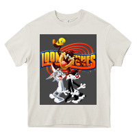 Cream cartoon Heavy Core Tee - artisFamous