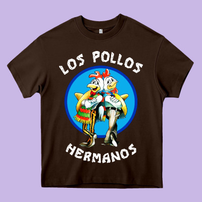Los Pollos Hermanos Classic Heavy Core Tee Designed By Artisfamous