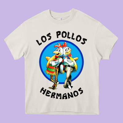 Los Pollos Hermanos Classic Heavy Core Tee Designed By Artisfamous