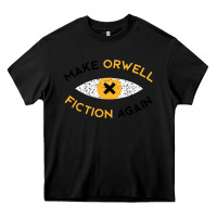 Black make orwell fiction again Heavy Core Tee - artisFamous