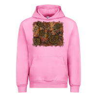 Fuchsia Pink glitter leopard fall background Urban Hoodie - RanaPortraitStore