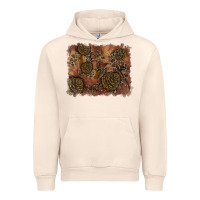 Sandshell glitter leopard fall background Urban Hoodie - RanaPortraitStore