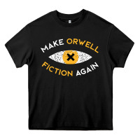 Black make orwell fiction again Heavy Core Tee - artisFamous