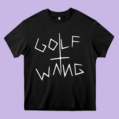Golf Wang Burgundy Heavy Core Tee Designed By Artisfamous