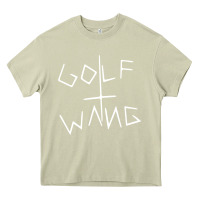 Mossy golf wang burgundy Heavy Core Tee - artisFamous