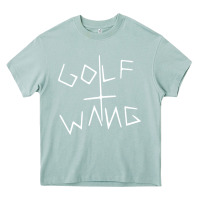Arona golf wang burgundy Heavy Core Tee - artisFamous