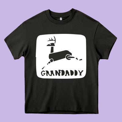 Grandaddy Heavy Core Tee Designed By Artisfamous