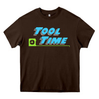 Chocolate Brown tool time Heavy Core Tee - artisFamous
