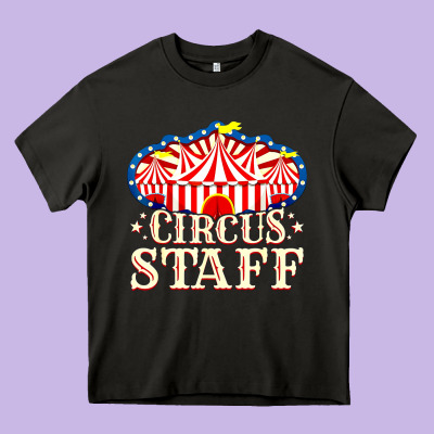 Circus Staff Heavy Core Tee Designed By Artisfamous
