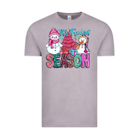 Vintage Zinc It's Freezin Season Vintage Tee - CowhideDigitalArt