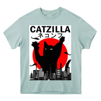 Arona vintage catzilla japanese sunset style Heavy Core Tee - artisFamous