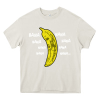 Cream banana Heavy Core Tee - artisFamous