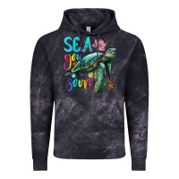 Cloud Black sea you soon with sea turtle Vintage Hoodie - Artiststas