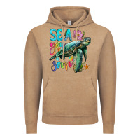 Vintage Coffee sea you soon with sea turtle Vintage Hoodie - Artiststas