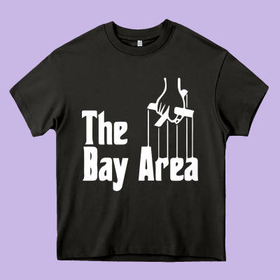 The Bay Area Heavy Core Tee Designed By Artisfamous