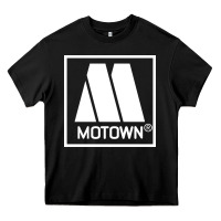 Black motown merch record Heavy Core Tee - artisFamous