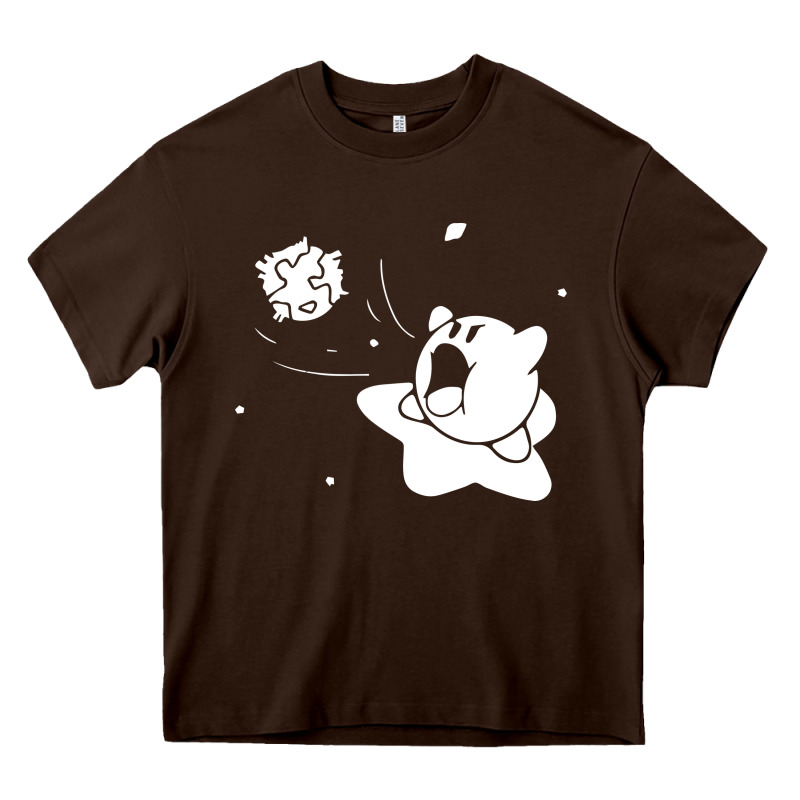 Kirby Gamer Geek Snes Heavy Core Tee by artisFamous | Teevron