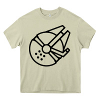 Mossy millennium falcon Heavy Core Tee - artisFamous