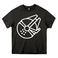 Asphalt millennium falcon Heavy Core Tee - artisFamous