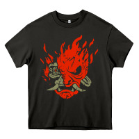 Asphalt punk samurai Heavy Core Tee - artisFamous