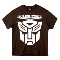 Chocolate Brown bumblebee strong Heavy Core Tee - artisFamous