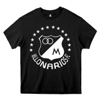 Black millonarios futbol Heavy Core Tee - artisFamous