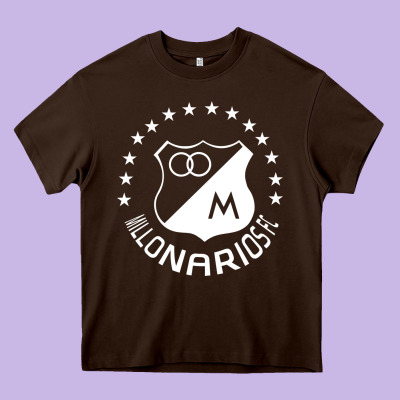 Millonarios Futbol Heavy Core Tee Designed By Artisfamous