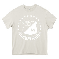 Cream millonarios futbol Heavy Core Tee - artisFamous