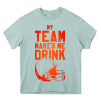 Arona my team makes me drink Heavy Core Tee - artisFamous