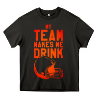 Asphalt my team makes me drink Heavy Core Tee - artisFamous