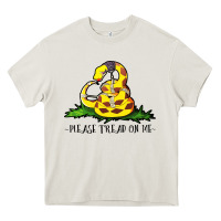 Cream please tread on me Heavy Core Tee - artisFamous