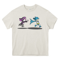 Cream ozzy loves bats Heavy Core Tee - artisFamous