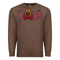 Chestnut Bebe Our Lady Of Guadalupe Premium Sweatshirt - Jasminsmagicworld