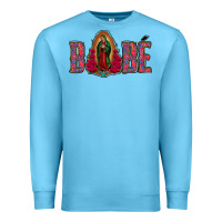 Ocean Blue Bebe Our Lady Of Guadalupe Premium Sweatshirt - Jasminsmagicworld