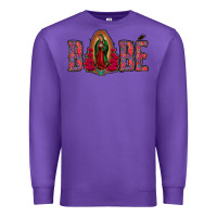 Purple Bebe Our Lady Of Guadalupe Premium Sweatshirt - Jasminsmagicworld