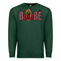 Sports Green Bebe Our Lady Of Guadalupe Premium Sweatshirt - Jasminsmagicworld