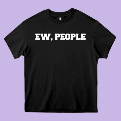 Ew People Heavy Core Tee Designed By Artisfamous