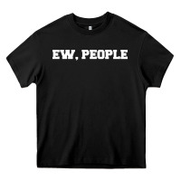 Black Ew people Heavy Core Tee - artisFamous