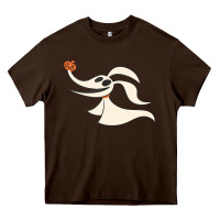 Chocolate Brown halloween nightmare before christmas zero tank top Heavy Core Tee - artisFamous