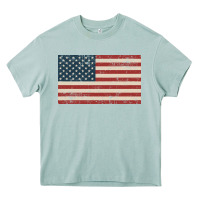 Arona american flag Heavy Core Tee - artisFamous