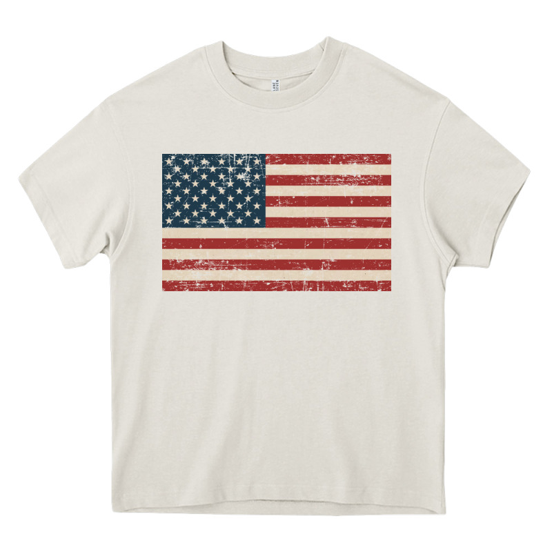 American Flag Heavy Core Tee by artisFamous | Teevron