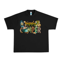 Black happy camper Urban Heavy Tee - CowhideDigitalArt