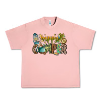 Salmon happy camper Urban Heavy Tee - CowhideDigitalArt