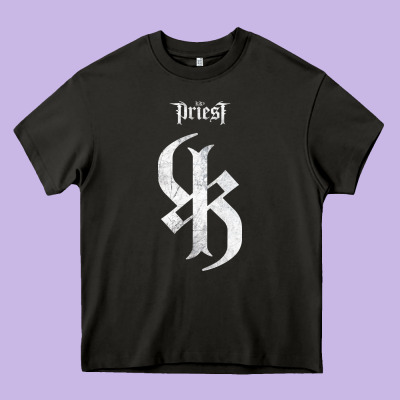 Popart Kk Downing Kk Priest Heavy Core Tee Designed By Artisfamous
