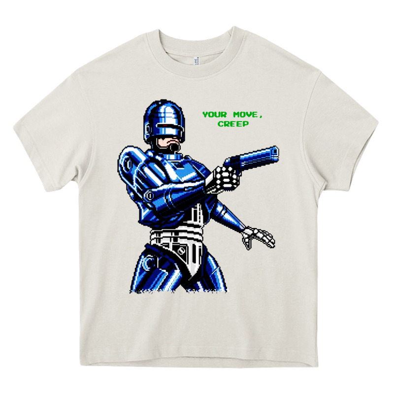8bit Robocop Heavy Core Tee by artisFamous | Teevron