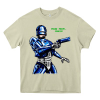Mossy 8bit robocop Heavy Core Tee - artisFamous