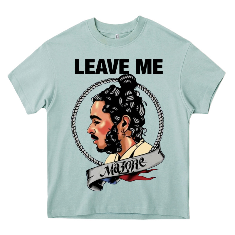 Leave Me Malone Merch Heavy Core Tee by artisFamous | Teevron
