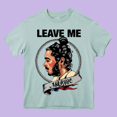Leave Me Malone Merch Heavy Core Tee Designed By Artisfamous